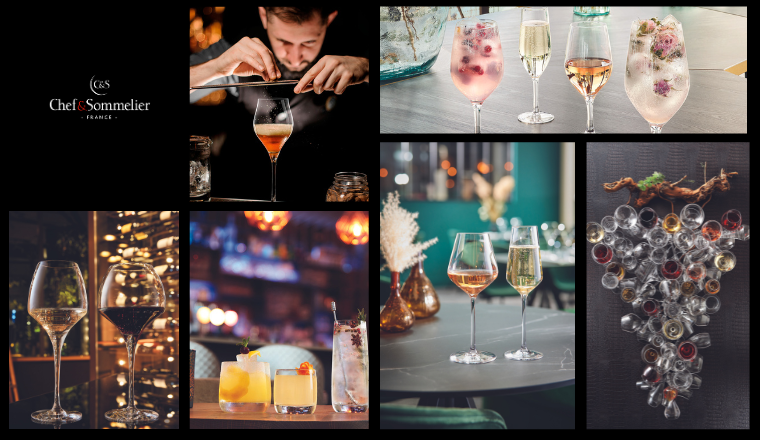 Photos des produits Chef&Sommelier verre à vin verre à cocktail verrerie professionnelle
