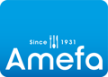 Logo de l'entreprise Amefa, fournisseur du Groupe Comptoir.