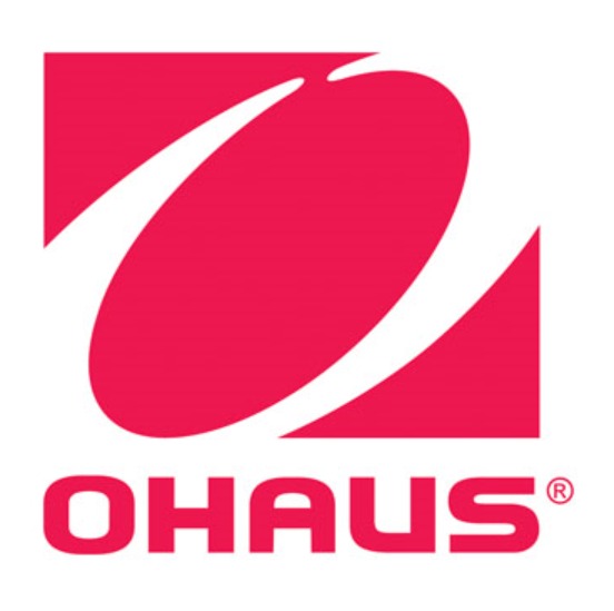 Logo de la société Ohaus, fabricant de balance pour les professionnels de la cuisine