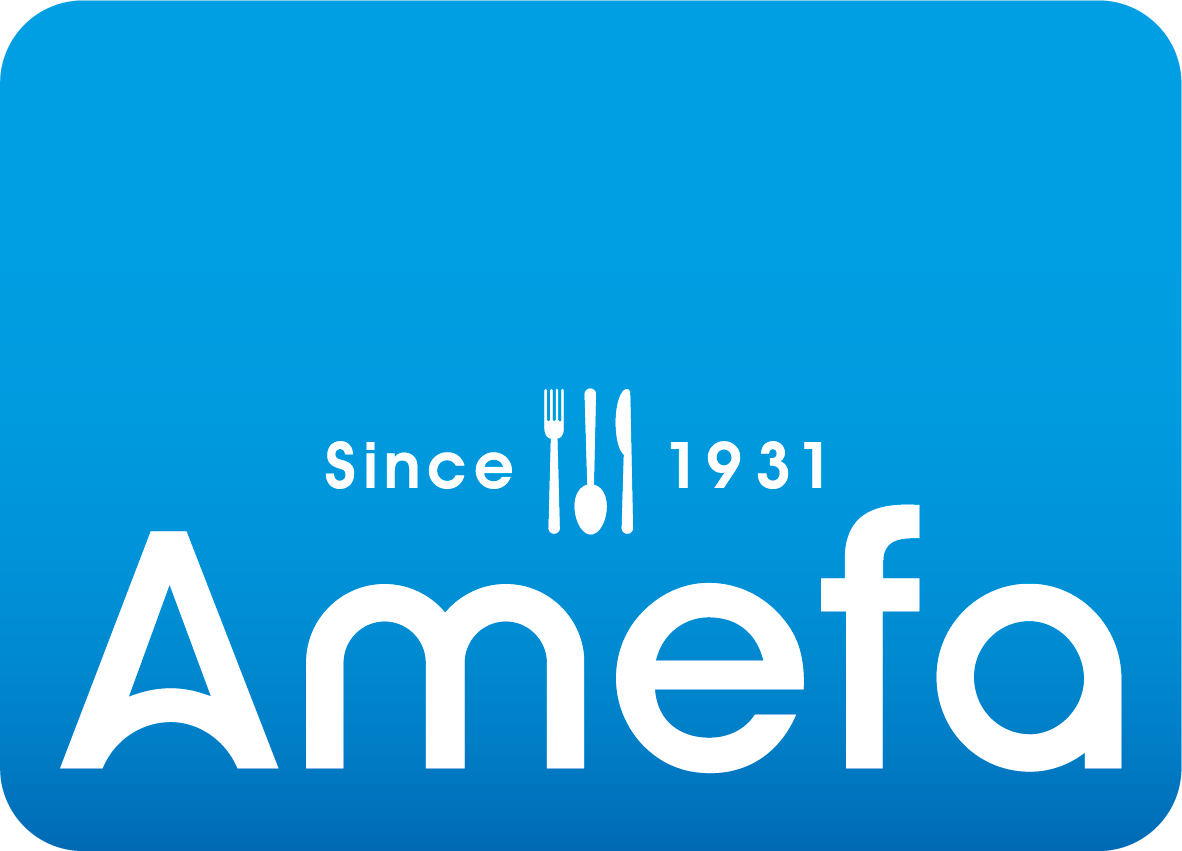 Logo de l'entreprise Amefa, fournisseur du Groupe Comptoir.